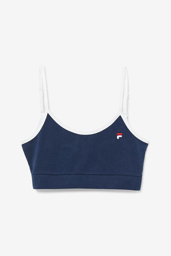 Sutias Esportivos Fila Mulher Azul Marinho/Branco/Vermelhas - Fila Deeba Crop Loja Online Portugal,U